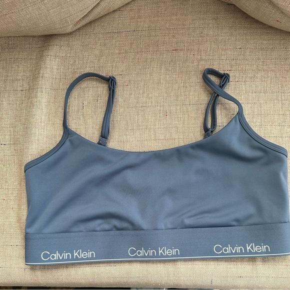 Calvin Klein Other - Calvin Klein Blue Bralette size large